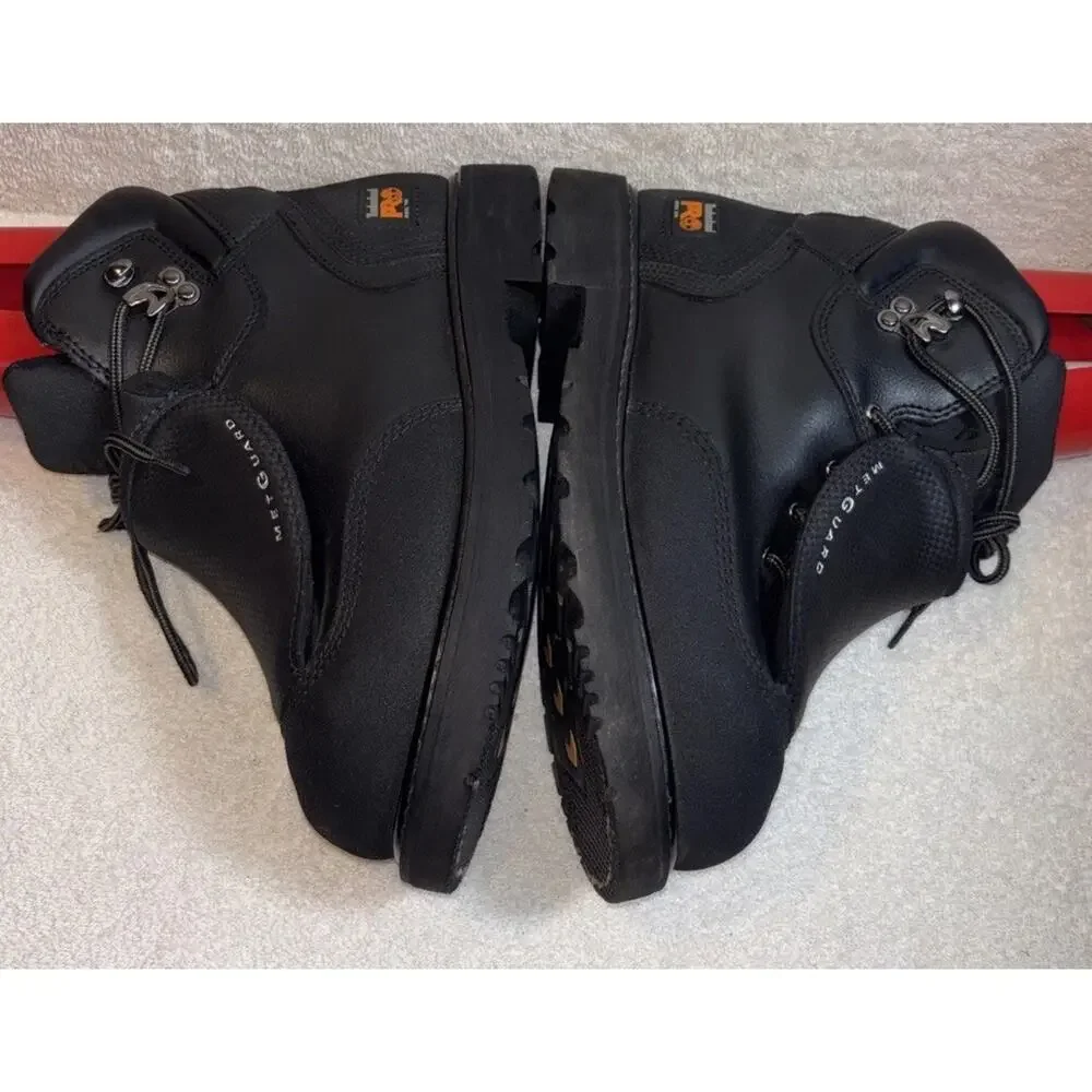 Timberland Pro External Met Guard Steel Toe Boots Black 6